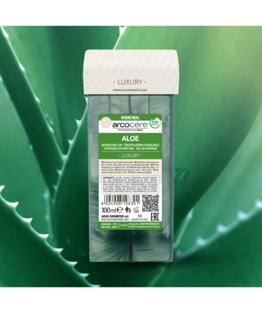Arcocere depilační vosk Roll On hypoalergenní 100ml- Aloe Vera - Image 3